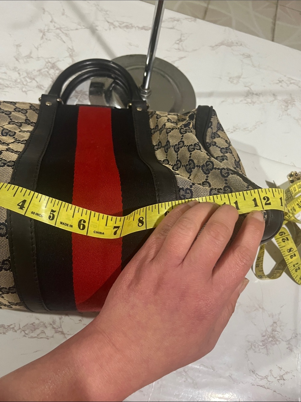 Preowned Gucci small Boston - Picture 2 of 9